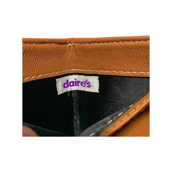 Claire's Small Kids Children’s Pocket Wallet w Horse Shaped Steed Style Brown - Picture 8 of 10